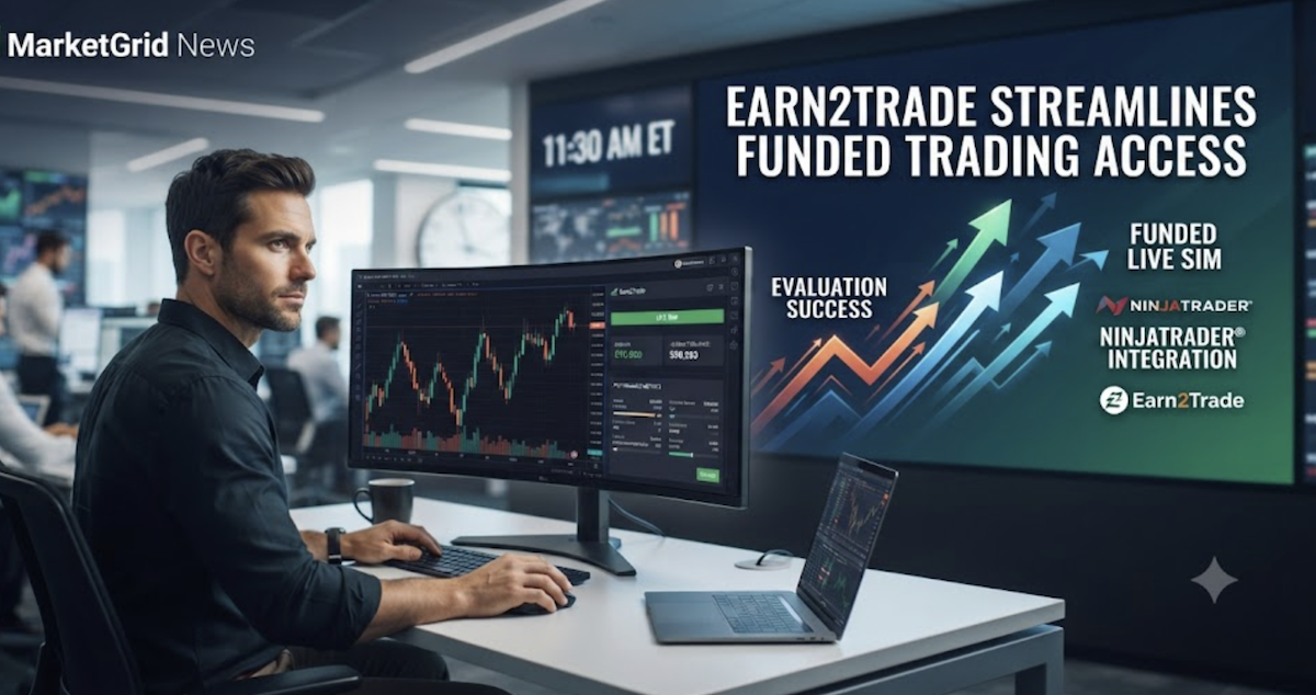 Earn2Trade Streamlines Funded Trading Access with Faster LiveSim® Onboarding and Updated NinjaTrader Integration